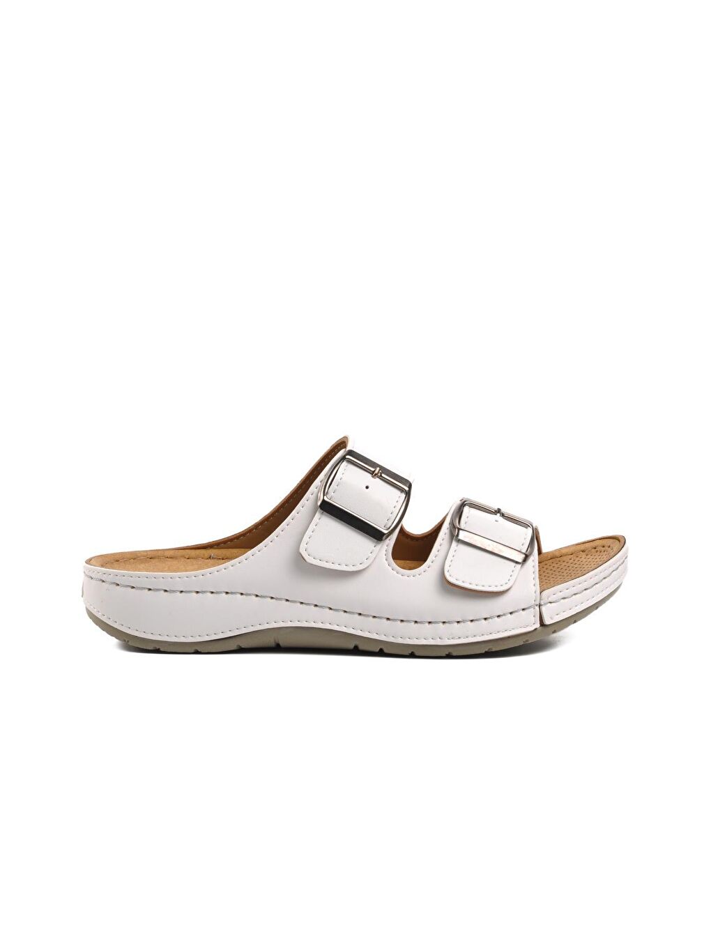 Serez Beyaz Kadın Terlik