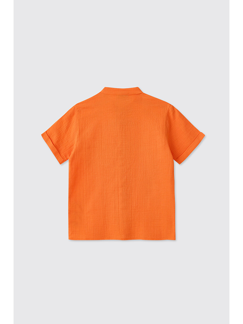 Turuncu Erkek Çocuk Oranj Gömlek-1