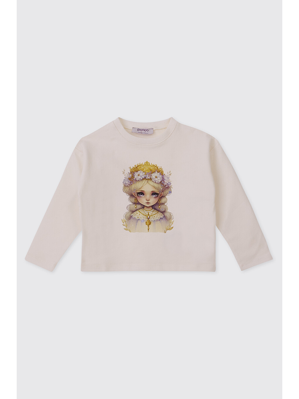 Kız Bebek Ekru Sweatshirt