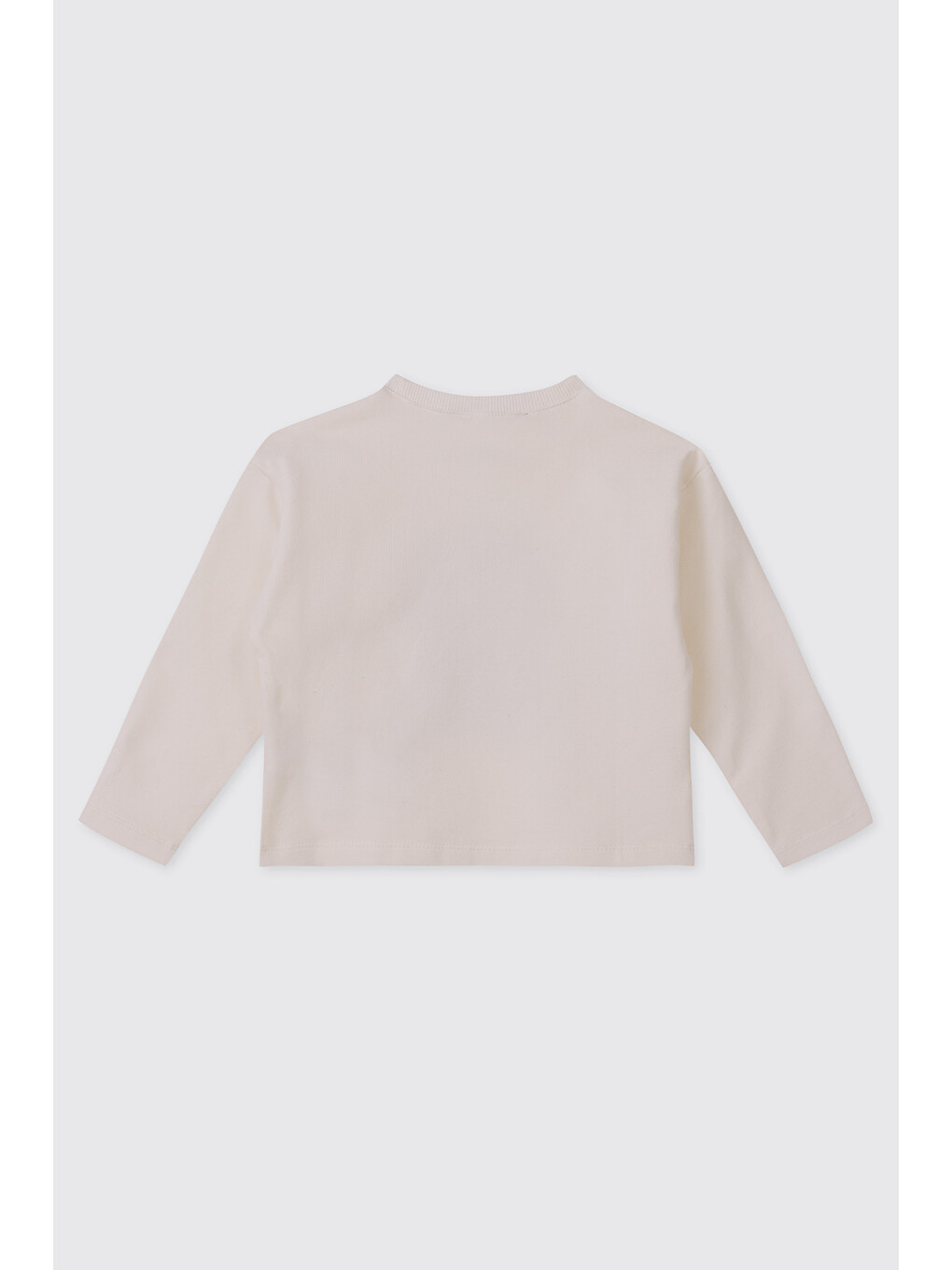 Kız Bebek Ekru Sweatshirt-1