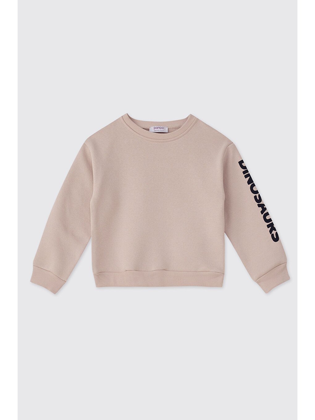 Bej Erkek Bebek Taş Sweatshirt