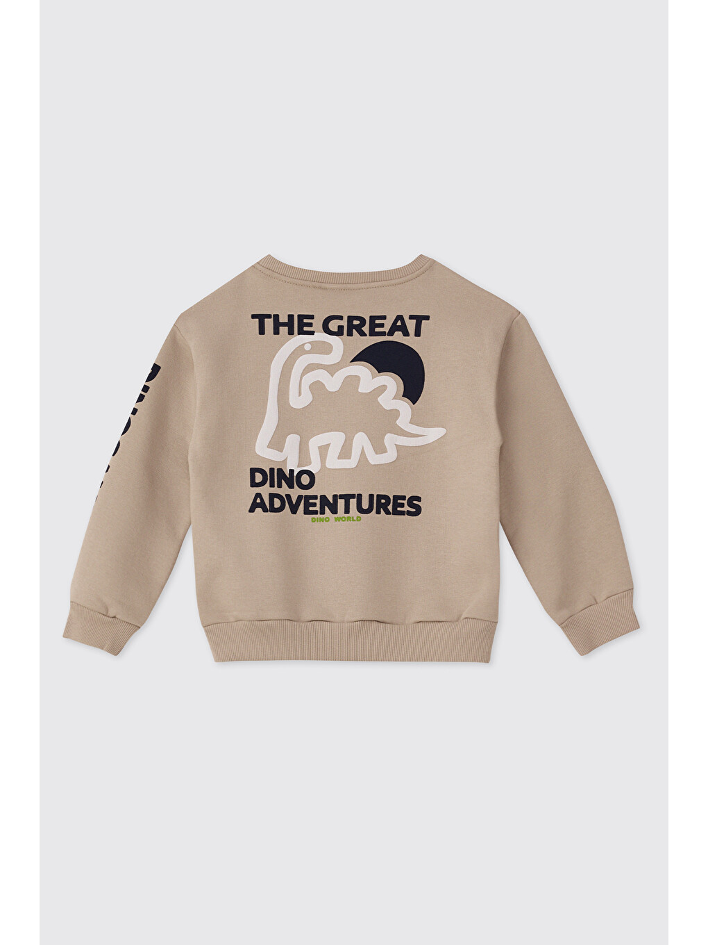 Kahverengi Erkek Bebek Sütlü Kahve Sweatshirt-1