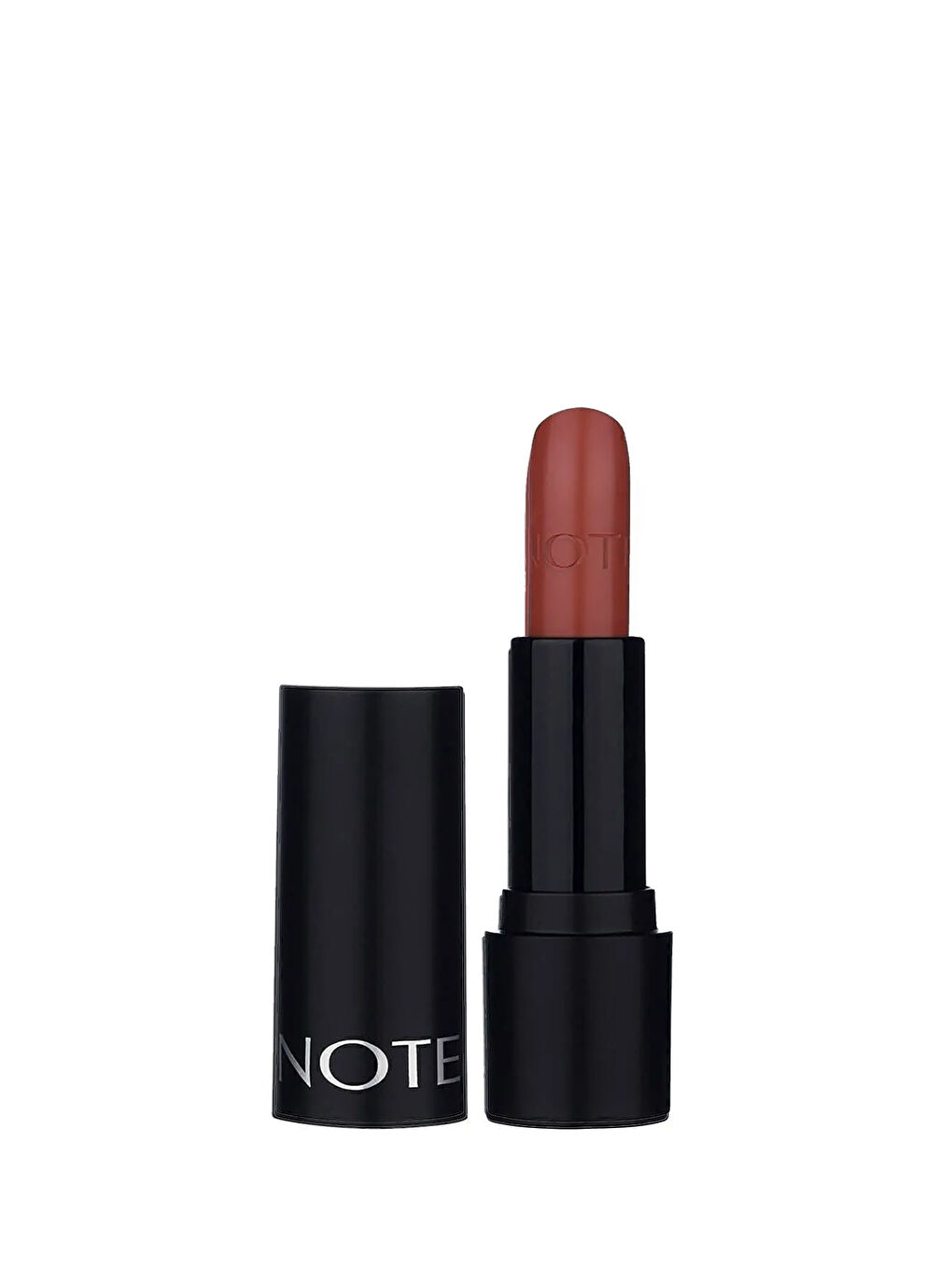 Note Cosmetique Deep Impact Lipstick Kremsi Dokulu Yarı Parlak Ruj 06 Cinnamon - Kahverengi