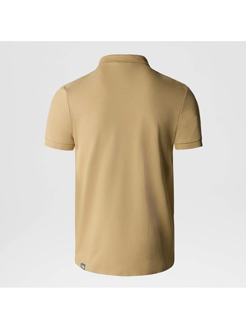 Premium Piquet Erkek Bej Klasik Yaka Polo Spor Tişört-1
