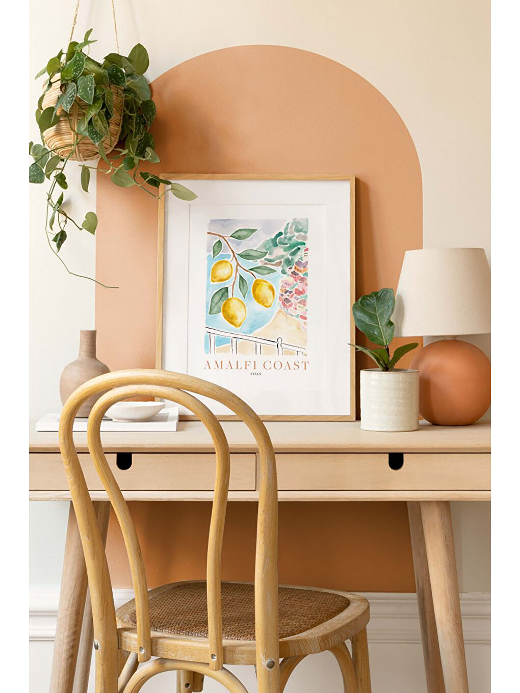 Beyaz Tek Parça Çerçeve Görünümlü Mdf Tablo - TEKHAMMDF7