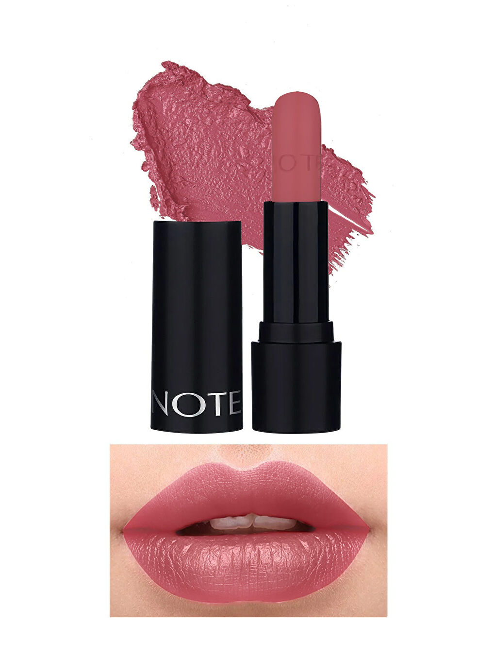 Note Cosmetique Note Deep Impact Lipstick 04 Terracotta Kremsi Dokulu Yarı Parlak Ruj - Kırmızı - 1