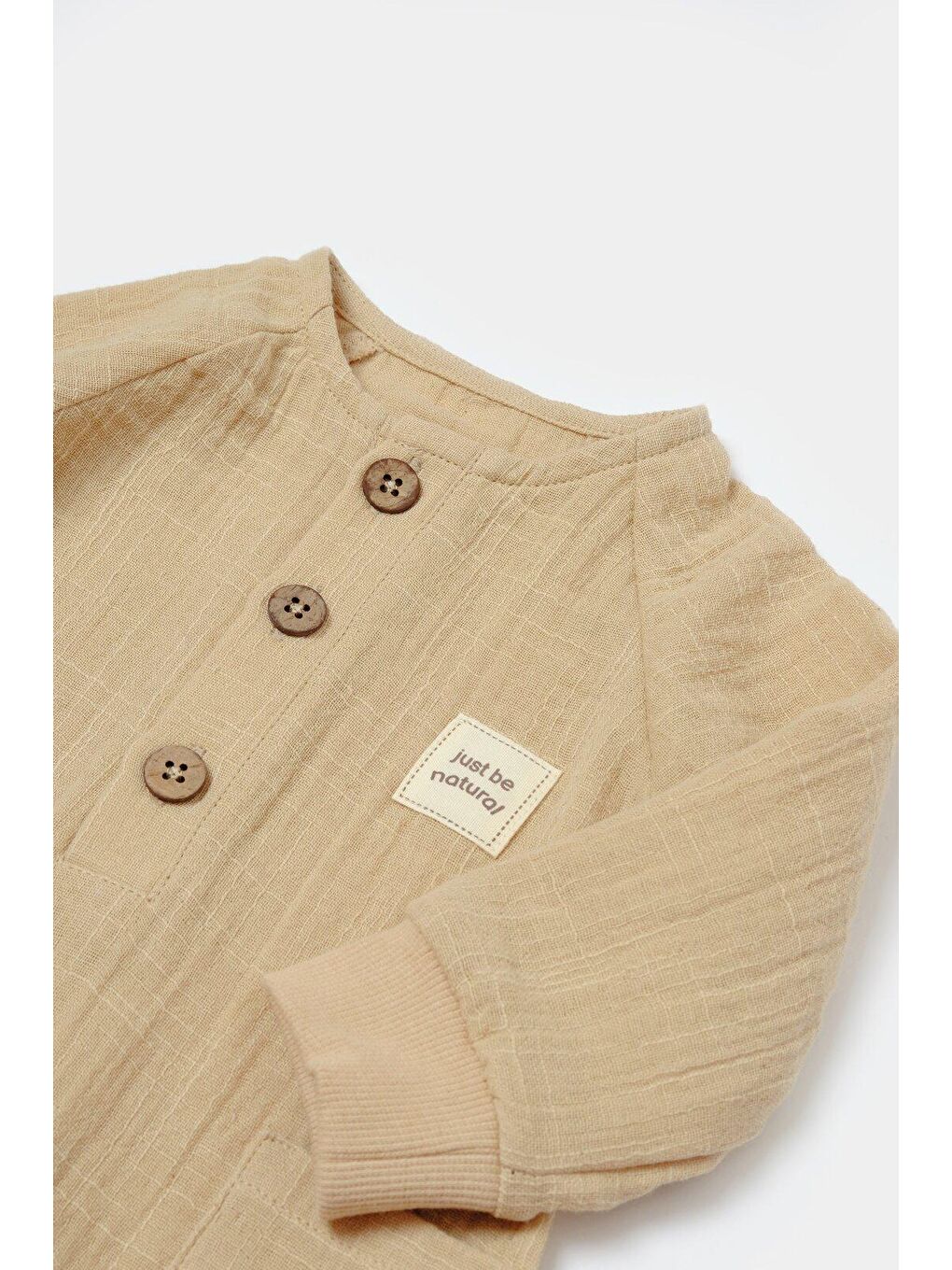 Bej Müslin Cepli Tulum-3