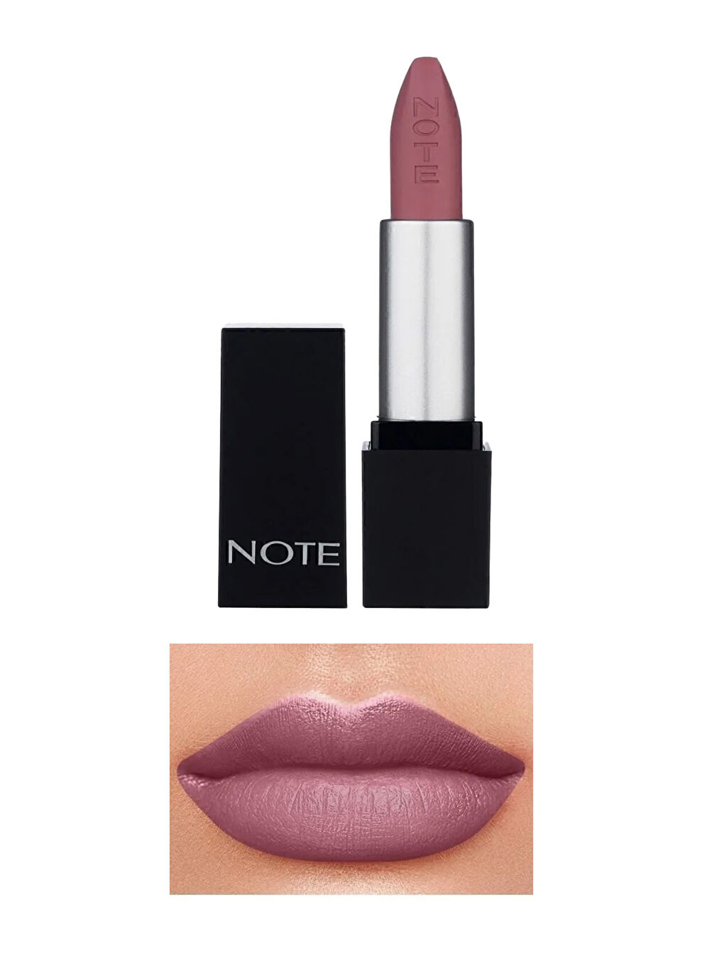 Note Cosmetique Mattever Lipstick Yarı Mat Saten Bitişli Ruj 09 First Date Rose - Pembe Nude - 1