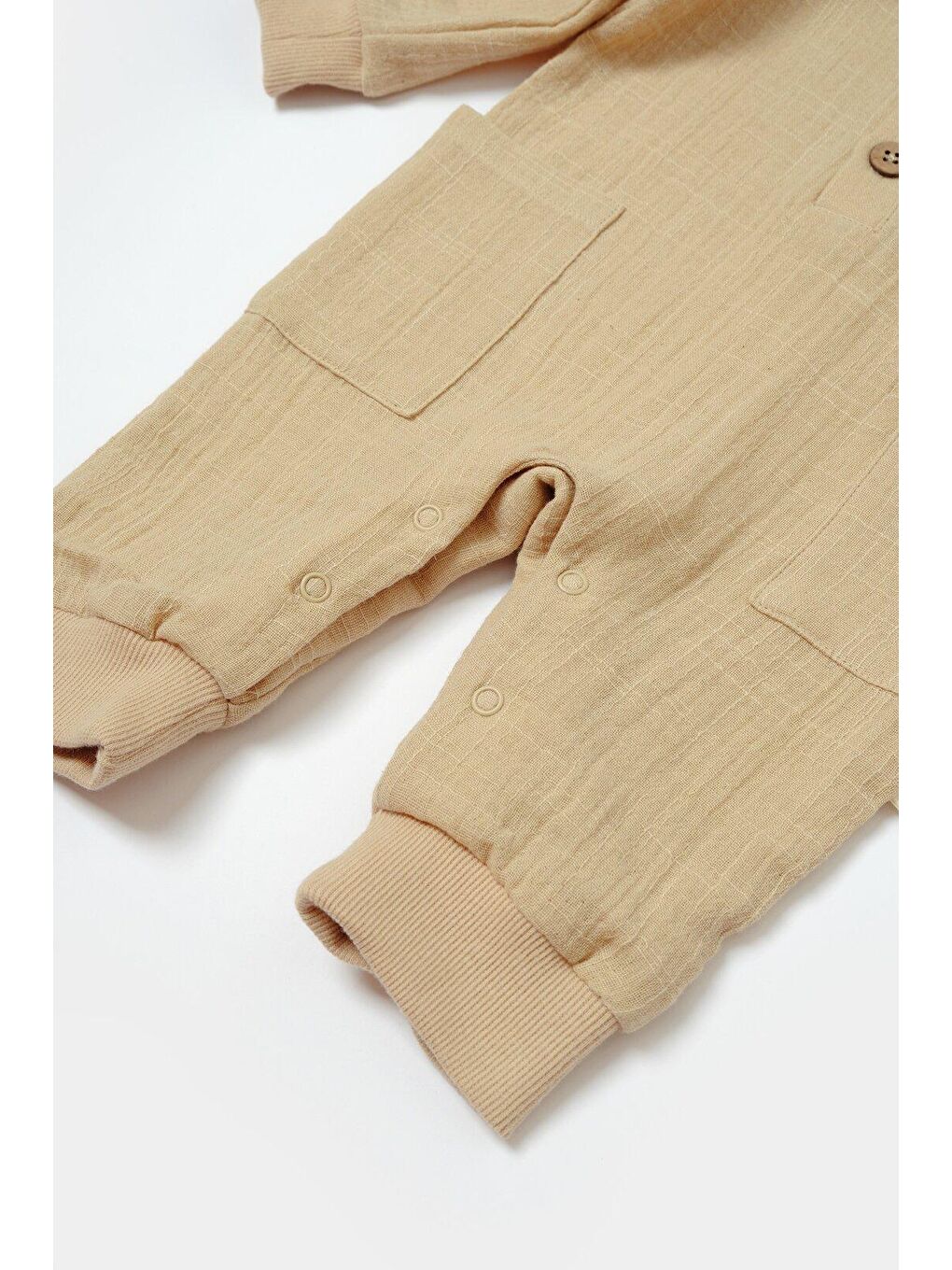 Bej Müslin Cepli Tulum-4