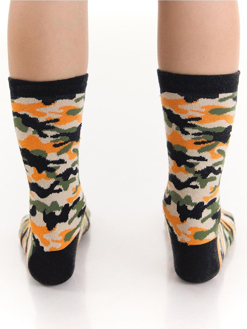 Karışık Up Dozer Erkek Çocuk 2Li Soket Çorap Takım-1