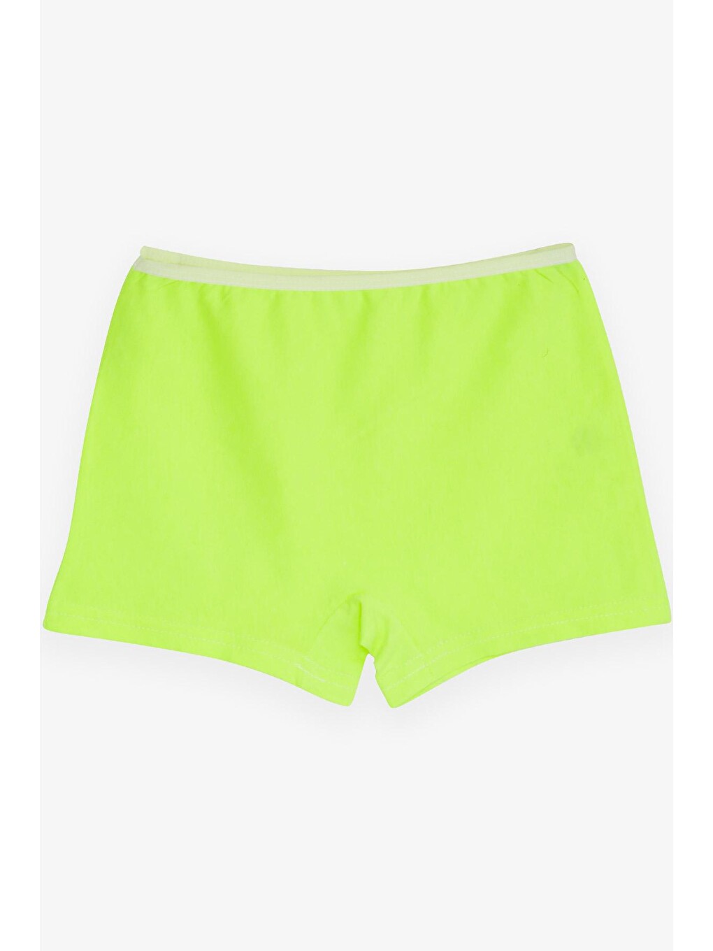 Kız Çocuk Boxer Uykucu Penguen Baskılı Neon Yeşil (9 Yaş)-1
