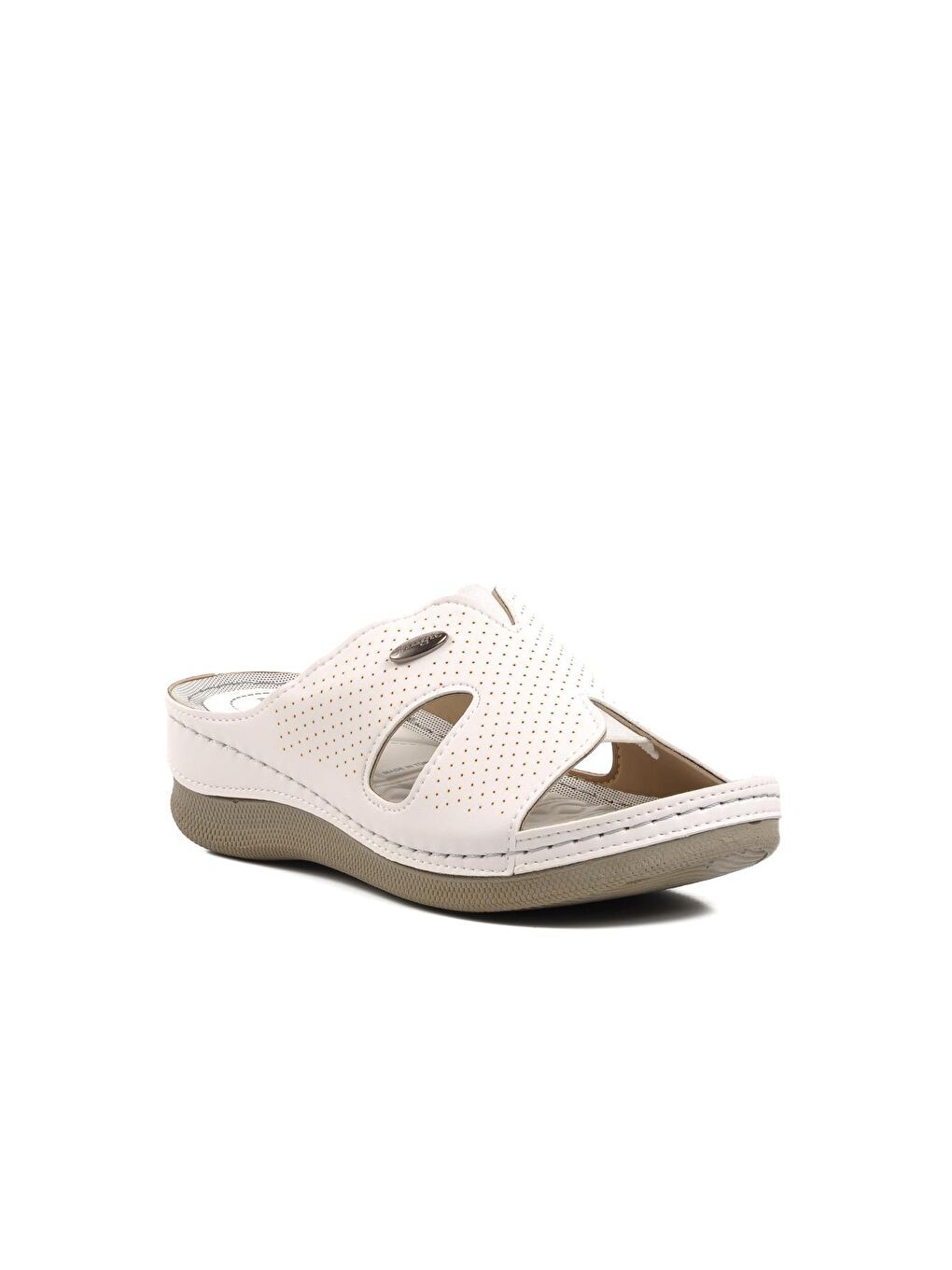 Şile Beyaz Kadın Terlik-2