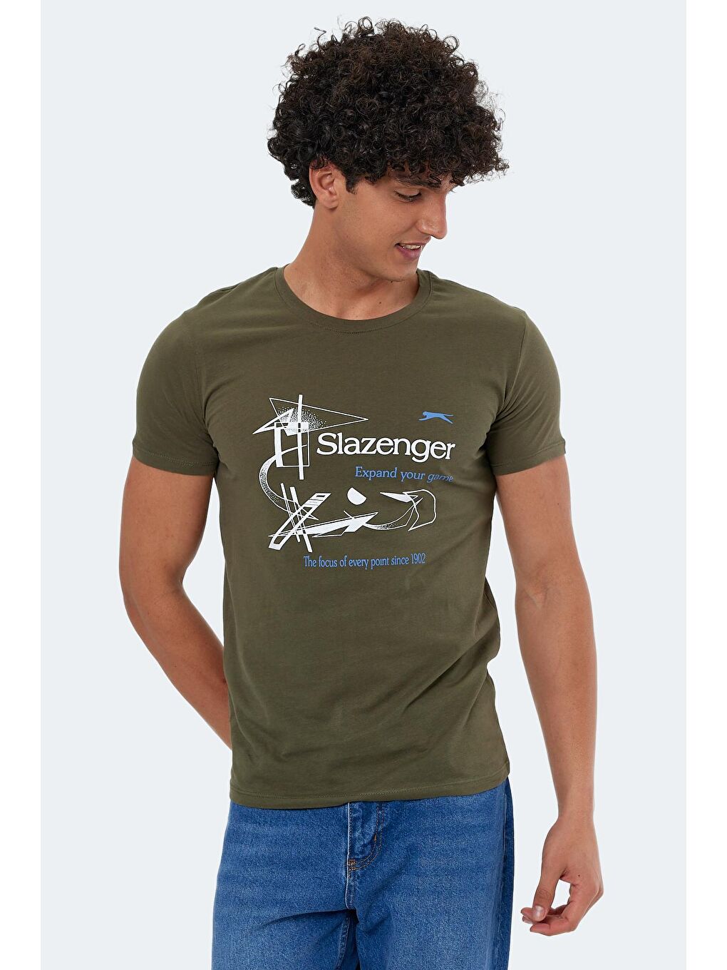 KAREL Erkek Tişört Haki-2