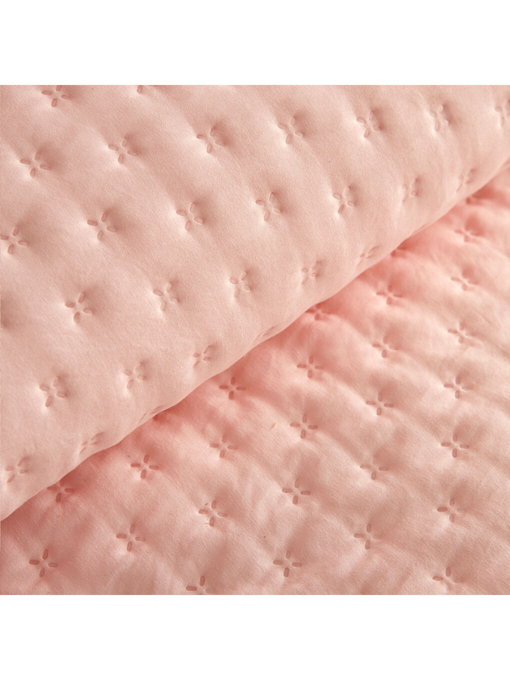 Pembe Bedspreado Yıkanmış Mikro Pudra Yatak Örtüsü Çift Kişilik 200x220-5