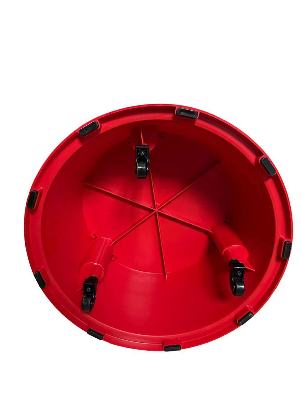 Basamaklı Kaymaz Tabure Kırmızı-7