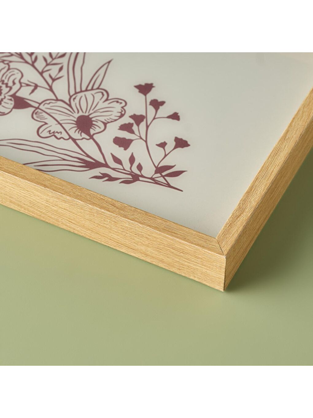 Pembe Pavia Cam Tepsi Gülkurusu (22x37 cm)-1