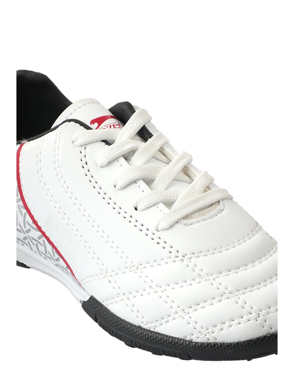 HINO HS Futbol Erkek Çocuk Halı Saha Ayakkabı Beyaz / Siyah-3