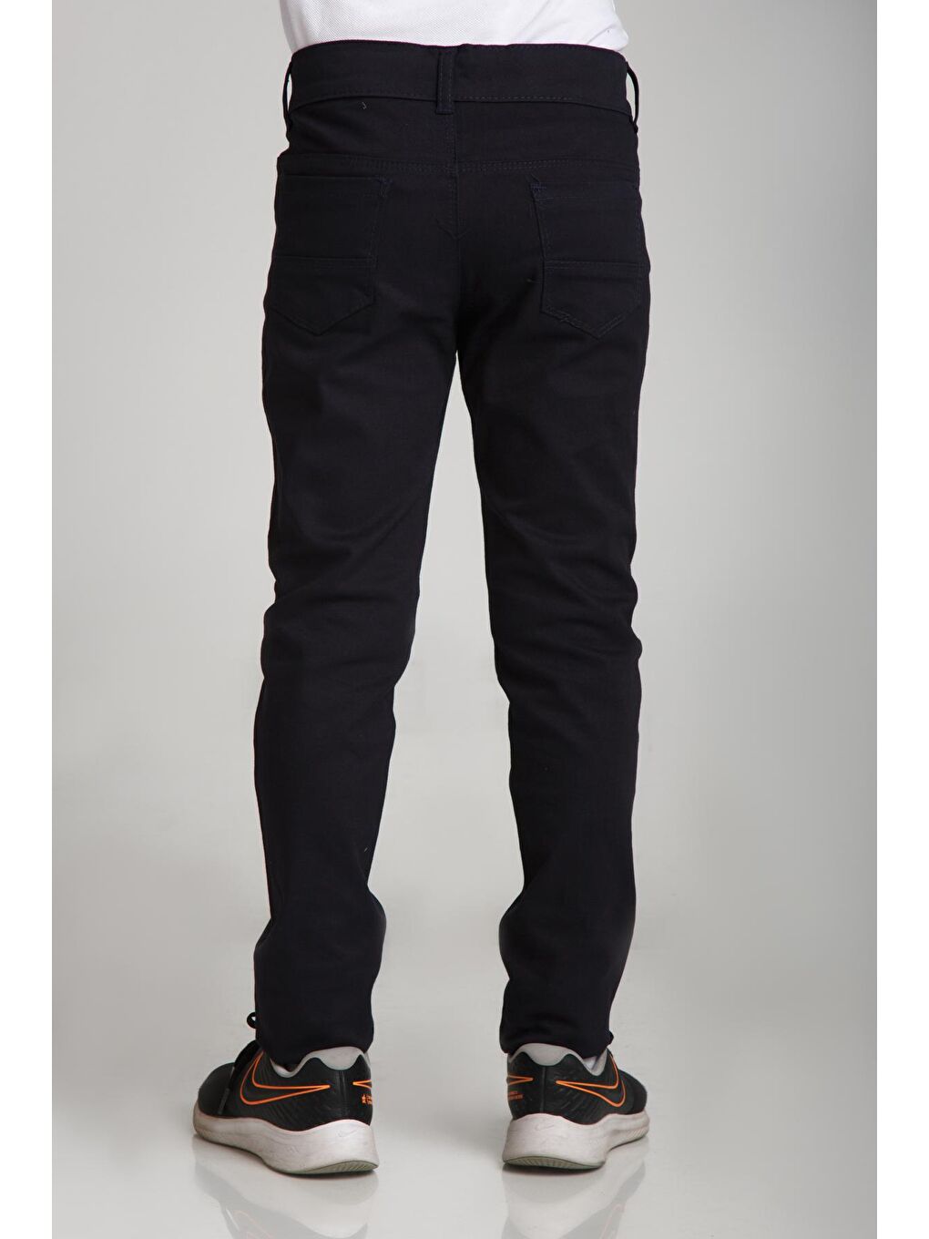 Lacivert Slim Fit Erkek Çocuk Okul Pantolon-4