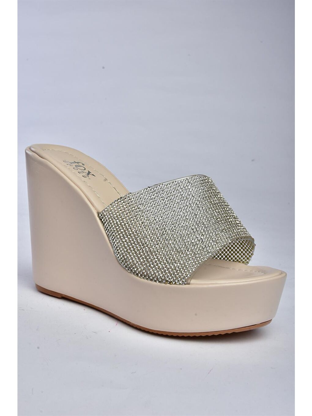 P572283009 Bej Kadın Terlik-4