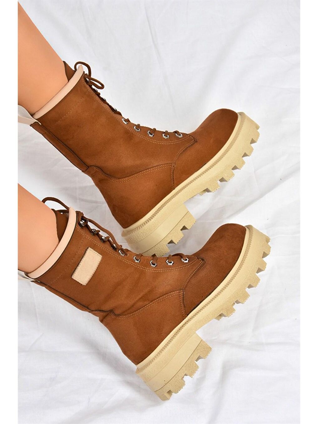 Kahverengi L9739160 Taba Kadın Bot-1