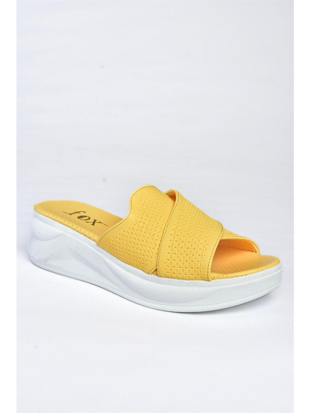 P713030609 Sarı Kadın Terlik-4