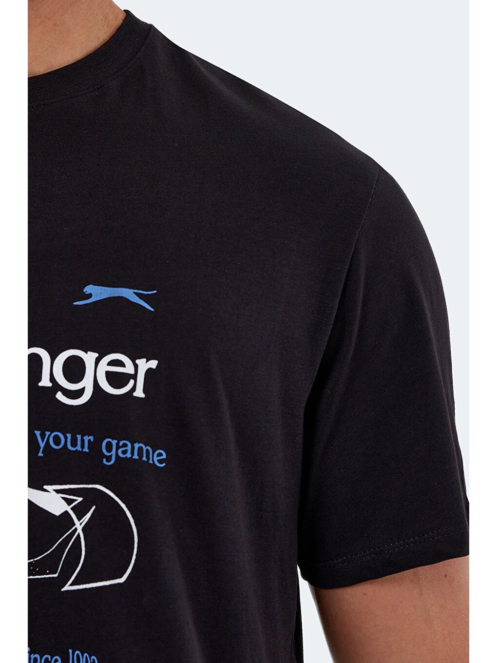 KARNEN OveR Erkek %100 Pamuk Tişört Siyah-3