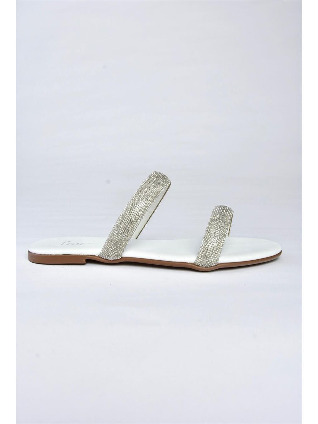 M272003509 Beyaz Kadın Terlik-4