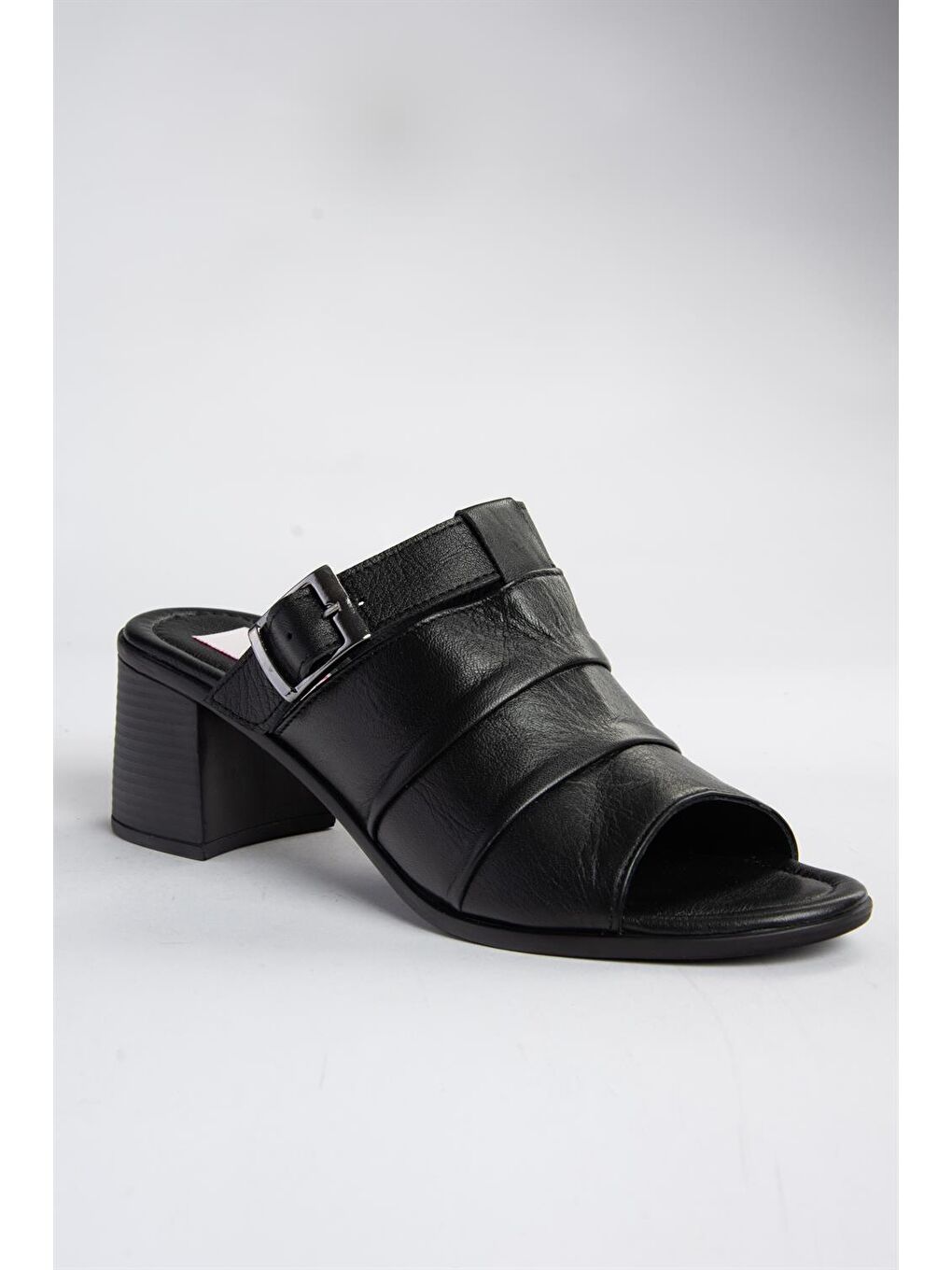 P555450903 Siyah Kadın Terlik-3