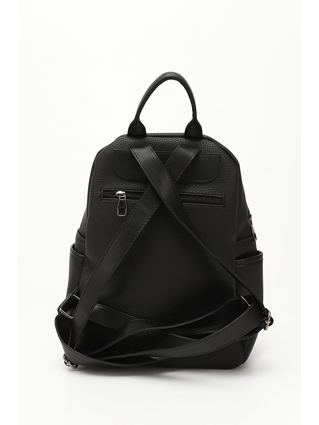 Siyah Büyük Boy Kadın Sırt Ve El Çantası B6810-3