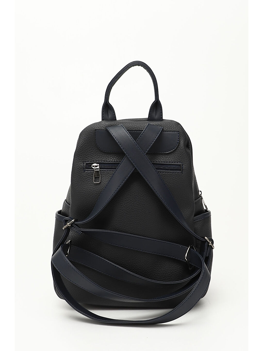 Lacivert Büyük Boy Kadın Sırt Ve El Çantası B6810-3