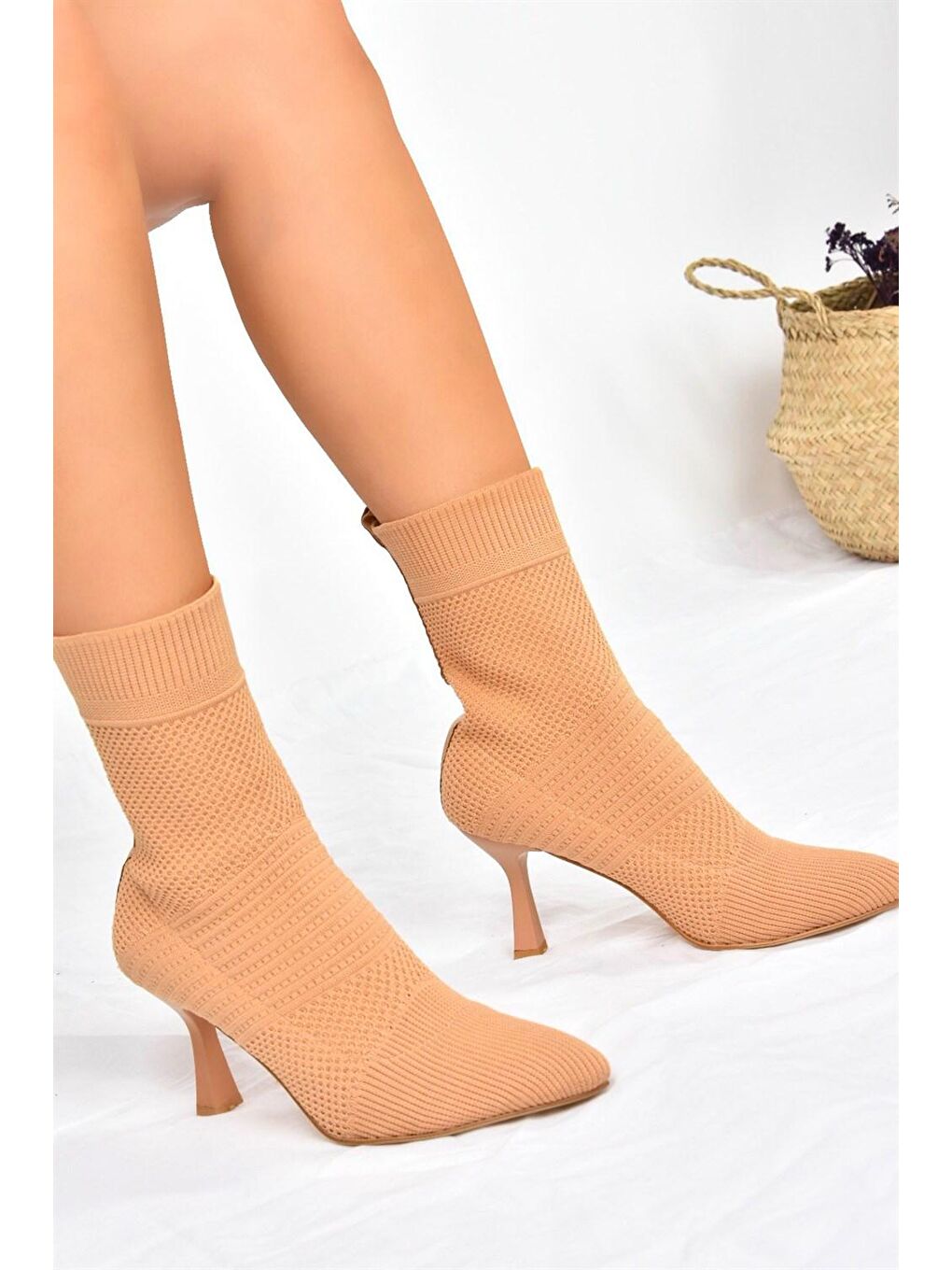 Sarı L7995932 Camel Kadın Bot-4