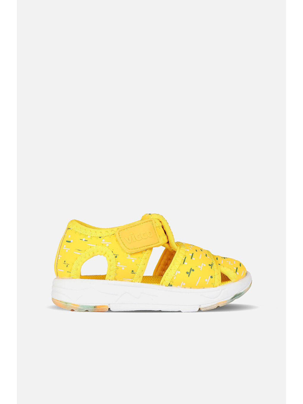 Vicco Bumba III Hafif Unisex İlk Adım Sarı Sandalet