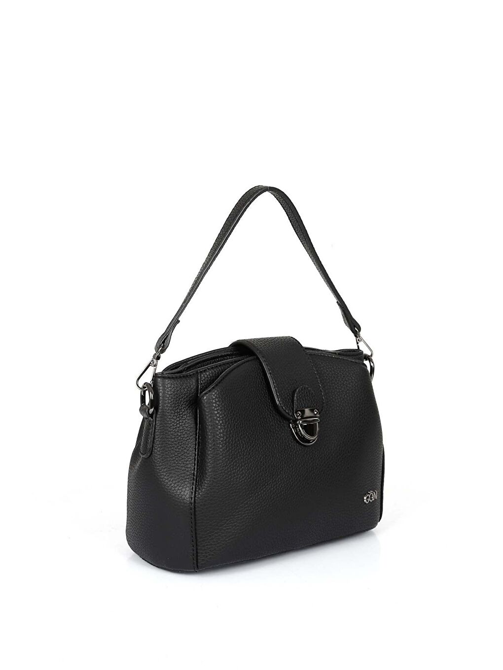 Siyah Küçük Boy Kadın El Ve Omuz Çantası K5028-1