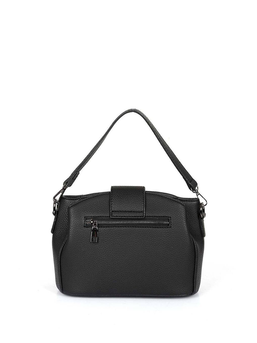 Siyah Küçük Boy Kadın El Ve Omuz Çantası K5028-3