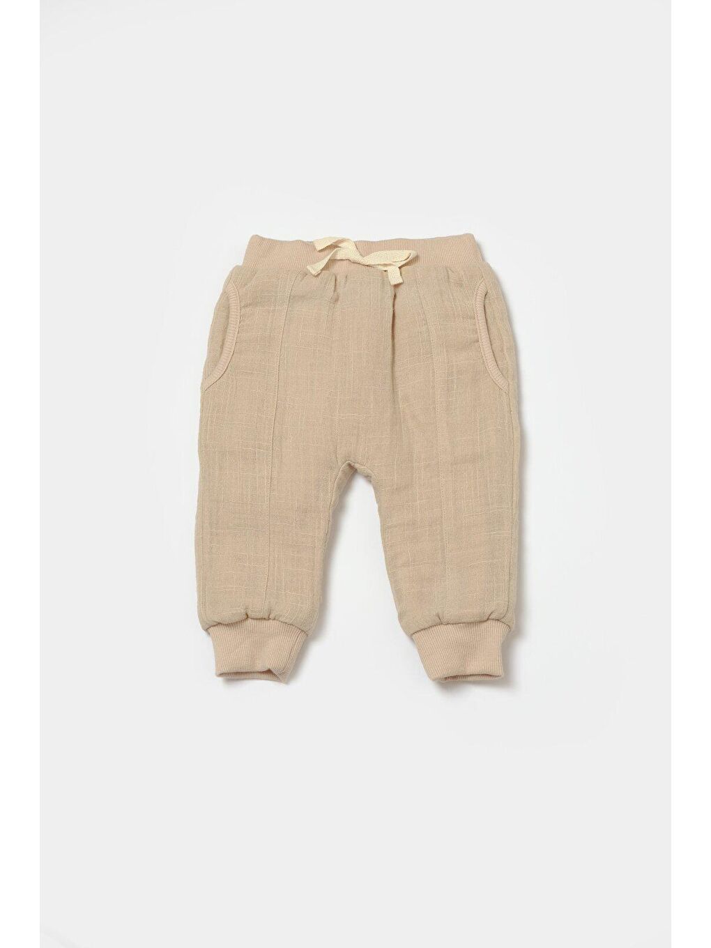 Bej Müslin Alt&Üst Takım-4