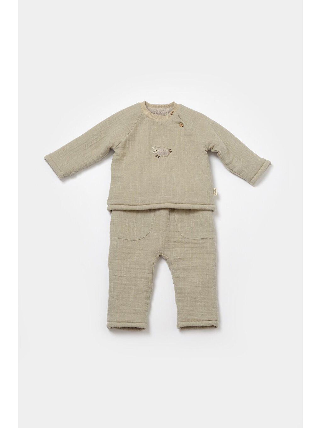 Yeşil Müslin Alt&Üst Takım-1