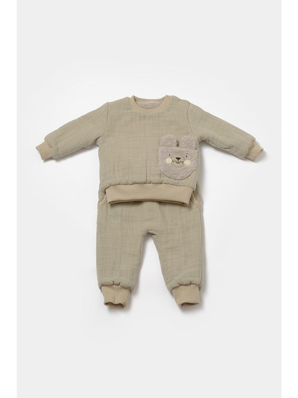 Yeşil Müslin Alt&Üst Takım-1