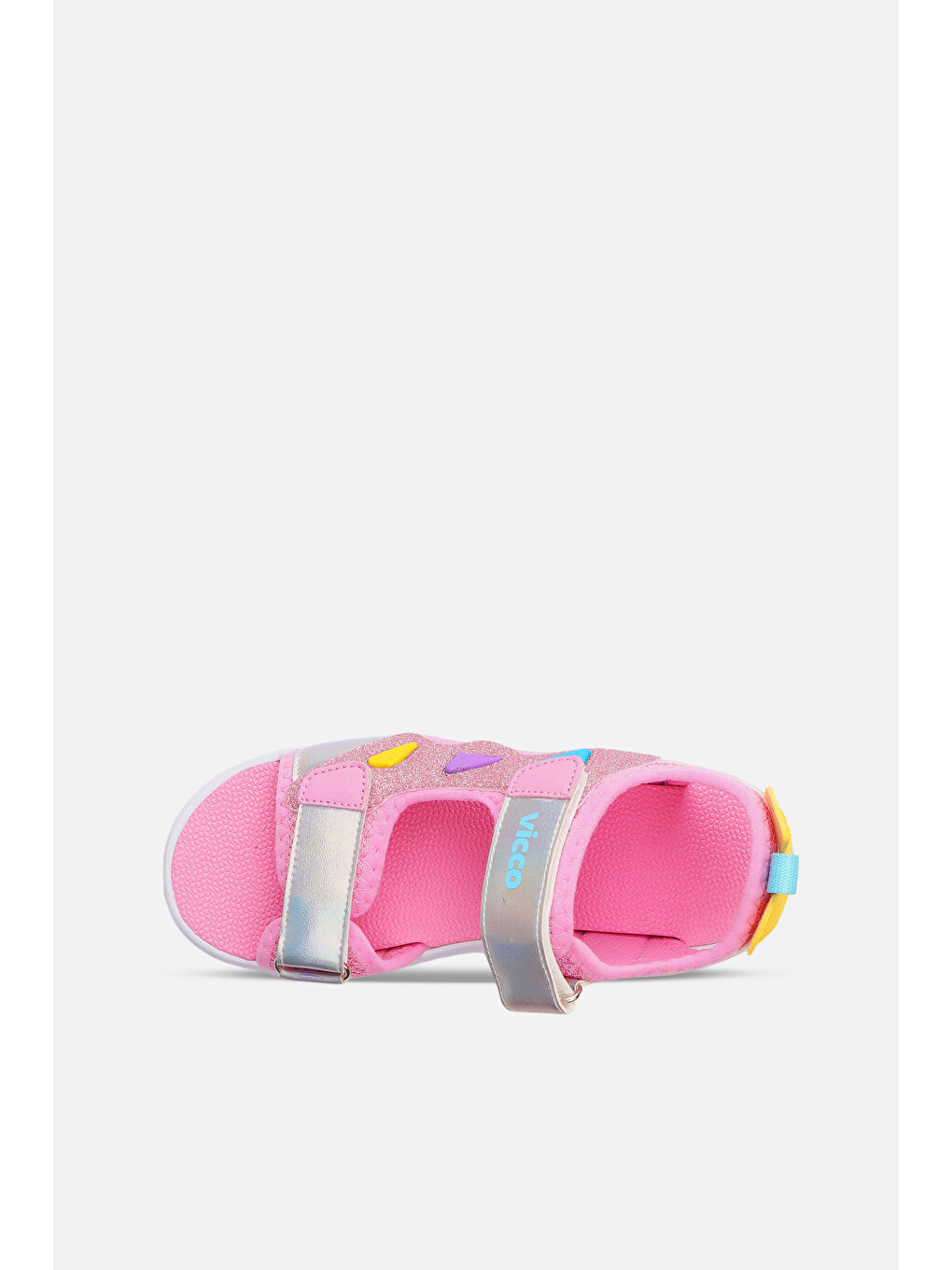 Hilda Işıklı Kız Çocuk Pembe Sandalet-2