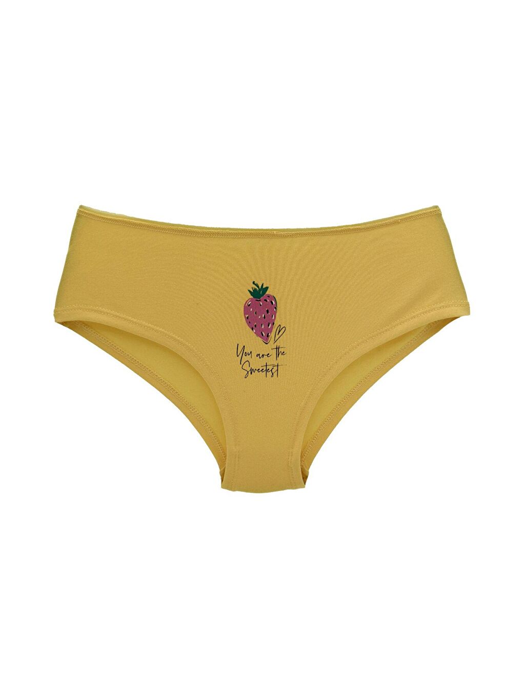 Mavi Pamuklu Desenli ve Baskılı Hipster Kadın Külot 3’lü-3