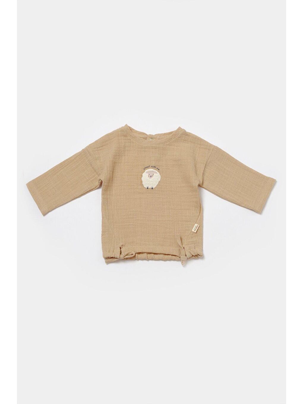 Bej Müslin Alt&Üst Takım-3