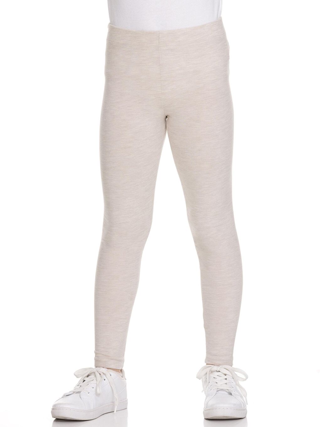 Bej Basıc Kız Tayt-2