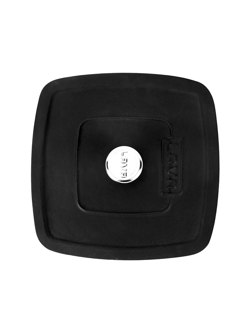 Siyah Kare Izgara Pres Metal Tepe Kulp Ölçü 21x21cm.-3