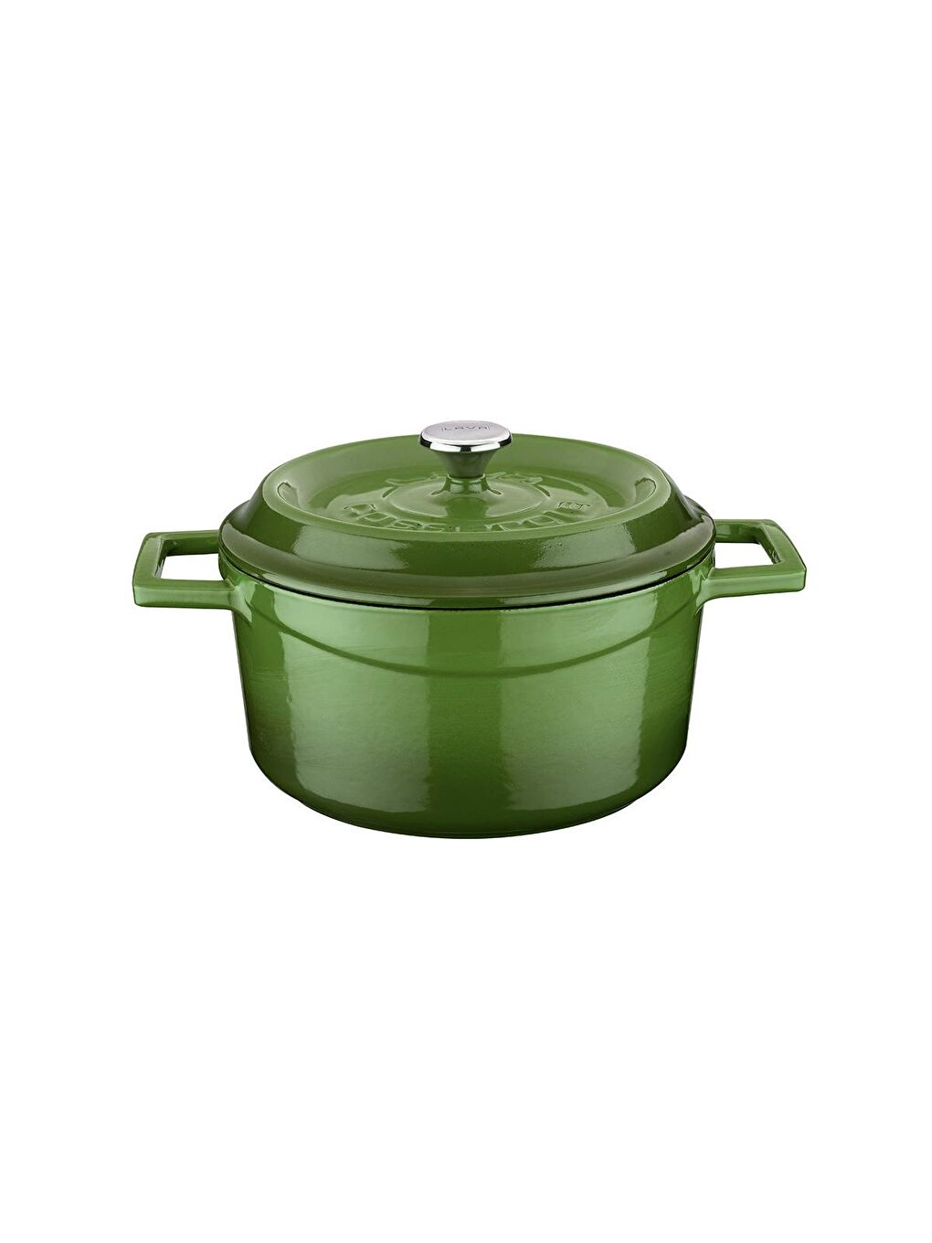 Yeşil Yuvarlak Tencere. Trendy Çap(Ø)20cm.