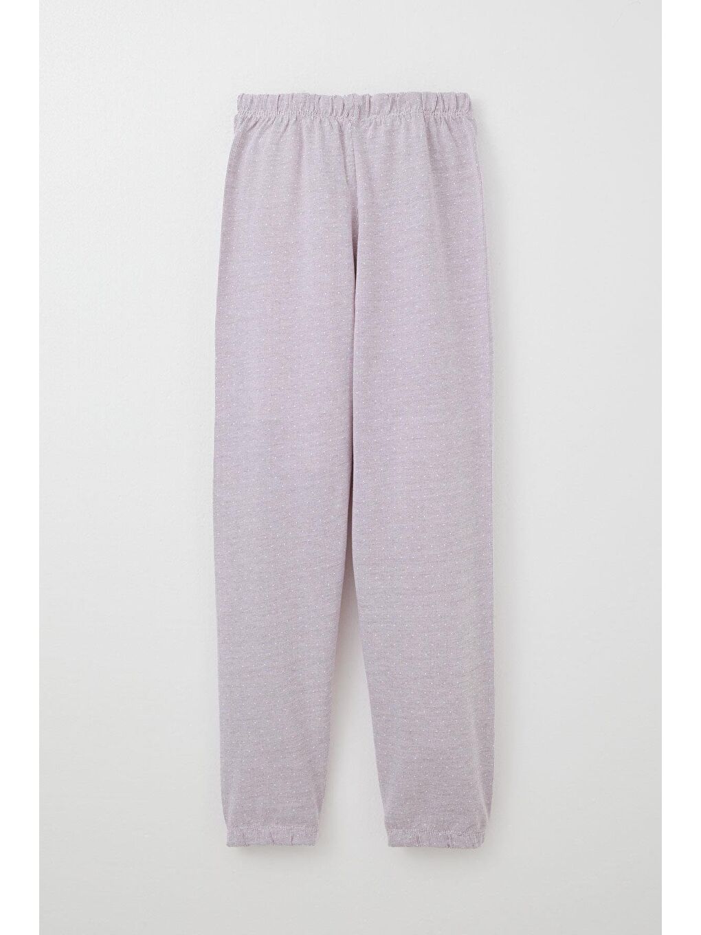 Erkek Çocuk Pijama Takımı Minik Puantiye Desenli Açık Lila (4 Yaş)-7