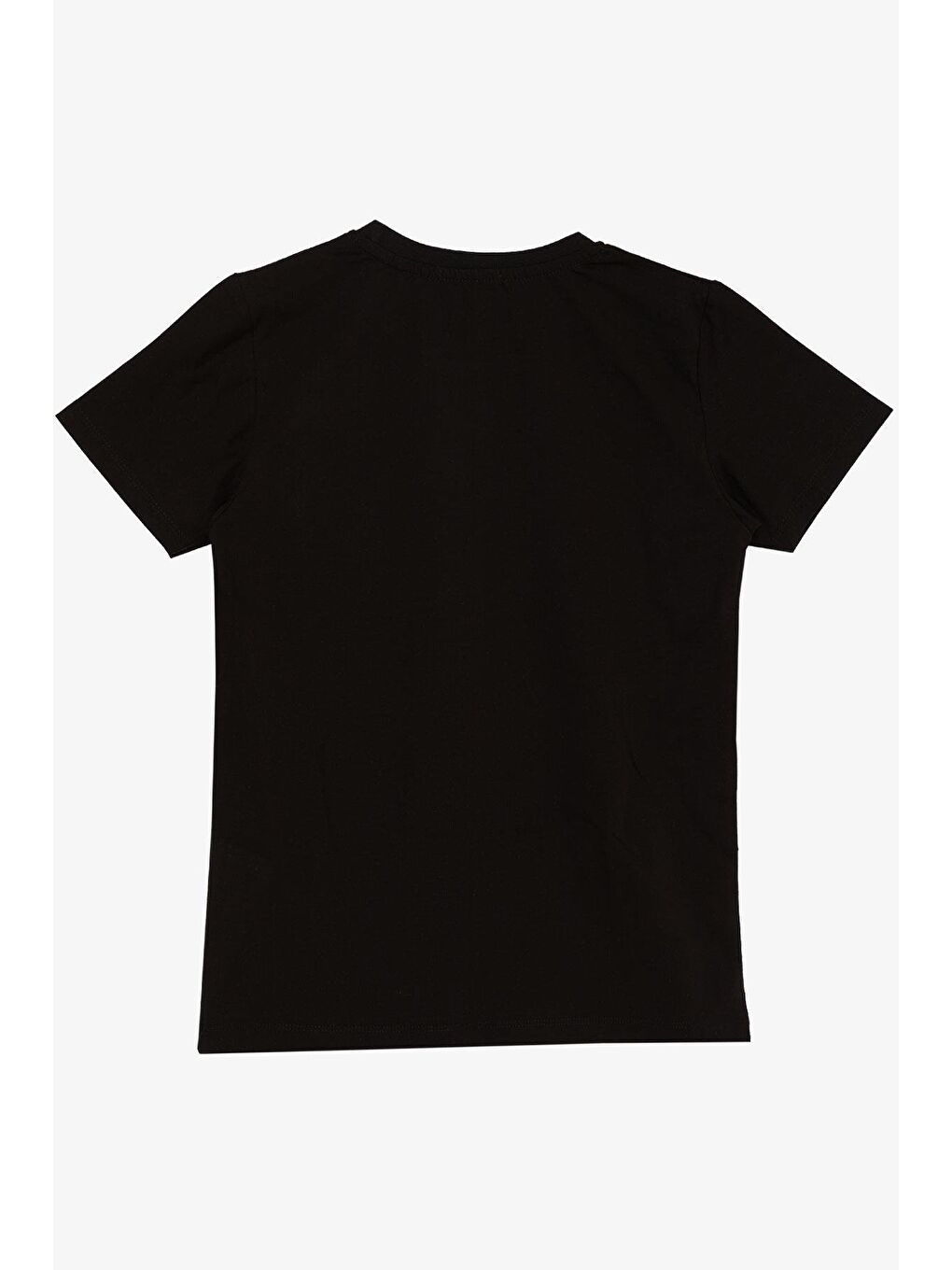 Erkek Çocuk Tişört Basic Siyah (4-11 Yaş)-4