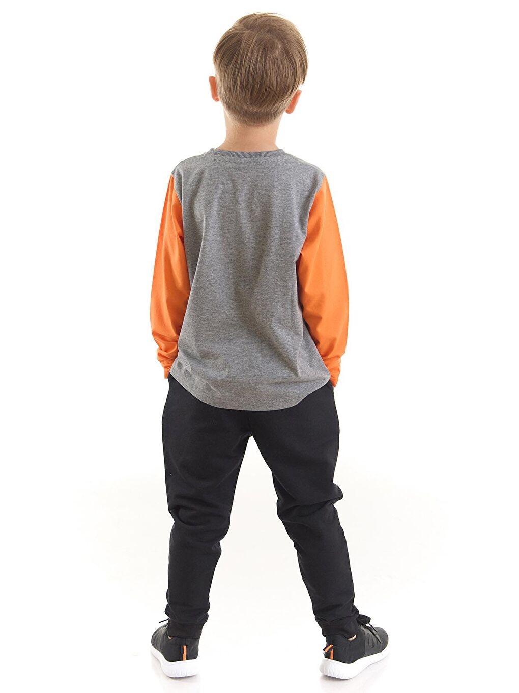 Karışık T-rex Dinozor Erkek Çocuk Tişört Pantolon Takım-1