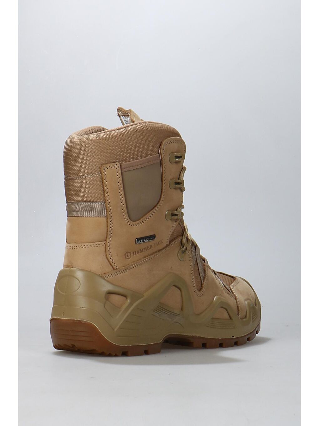 Bej Kaplan Su Geçirmez Hakiki Deri Kum Outdoor Erkek Attack Bot-1