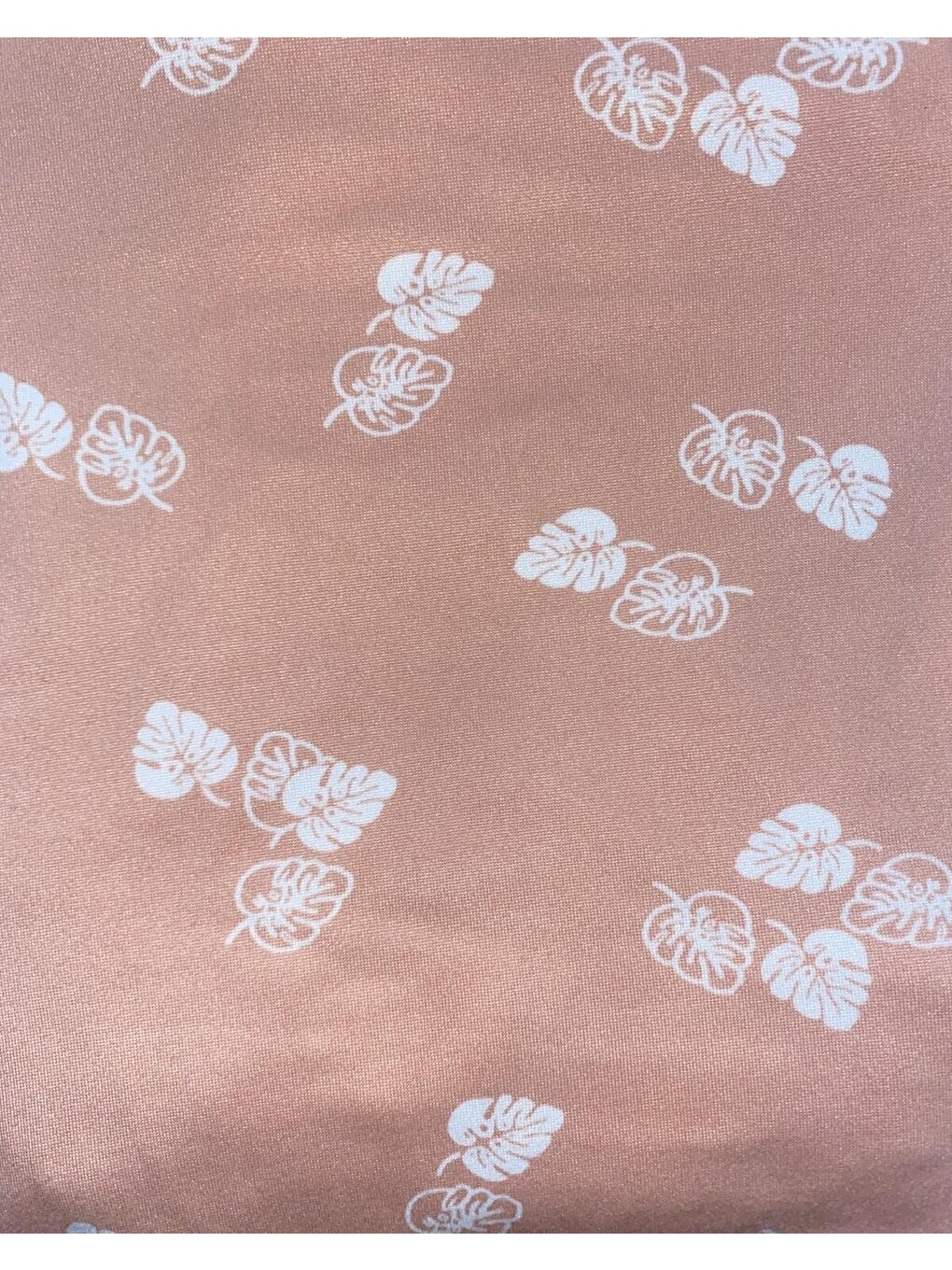 Pembe Kadın Battal Kaliteli Bambu Milan Kumaş Desenli Yumuşak Esnek Büyük Beden Pijama Kapri-1