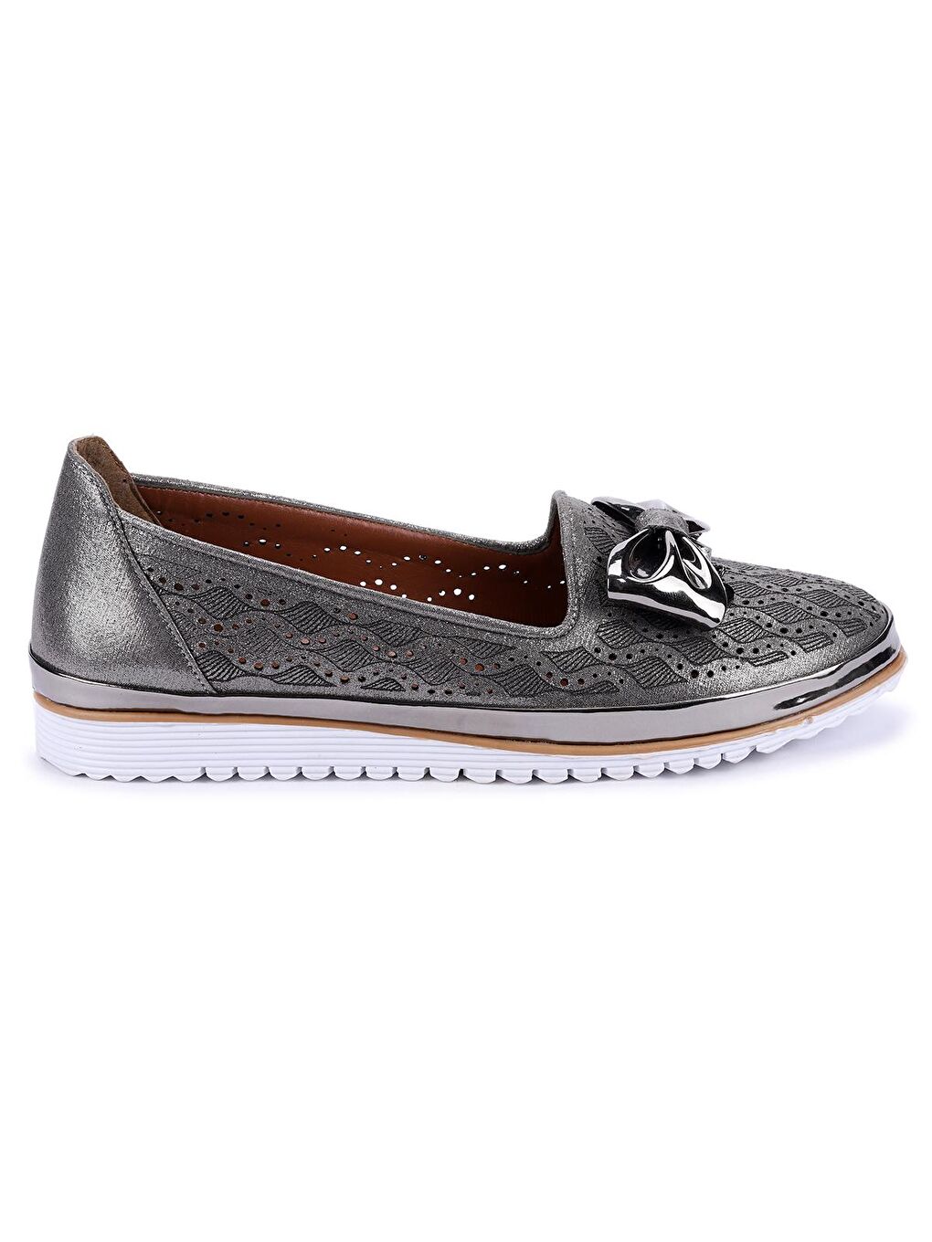 Bej Kadın Günlük Babet Ayakkabı Cns 1016-3