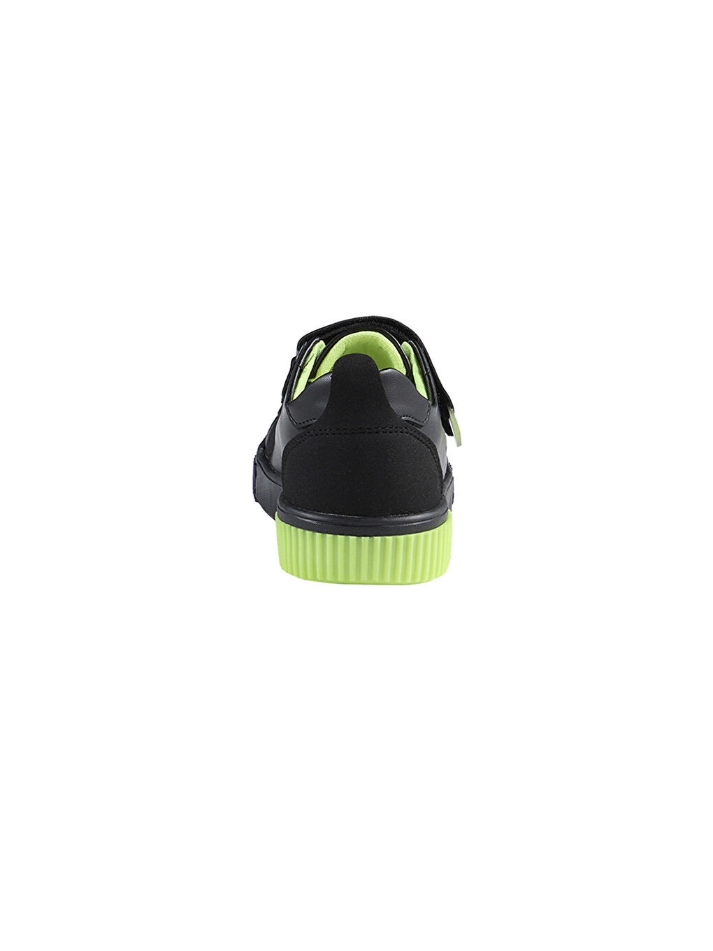 Unisex Çocuk Cırt Cırtlı Siyah Sneaker-4